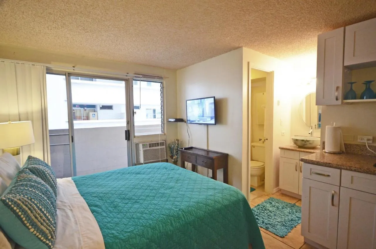 Newly Remodeled Kv807 Waikiki Studio Honolulu Apartment